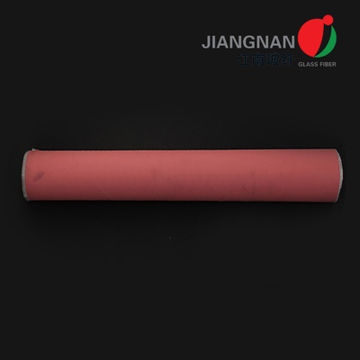 Tela lavable de soldadura del silicón de la fibra de vidrio del fuego combinado de la cubierta de la fibra de vidrio rosada