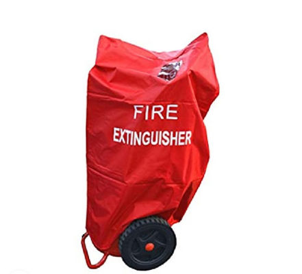Cubierta del extintor para el tipo Extinguihser de la carretilla 50kg con tamaño de 116*72 cm