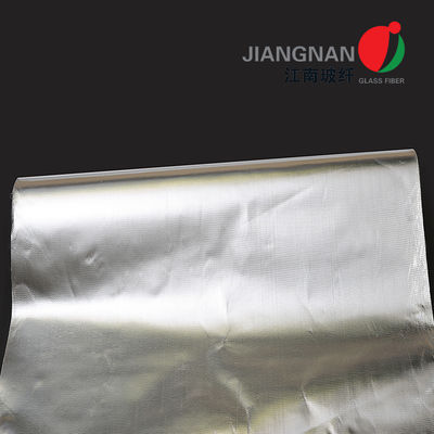 El papel de aluminio laminó el paño revestido de la fibra de vidrio a prueba de calor