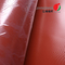 Tejido de fibra de vidrio recubierto de silicona resistente a altas temperaturas para cortinas de humo - 260°C