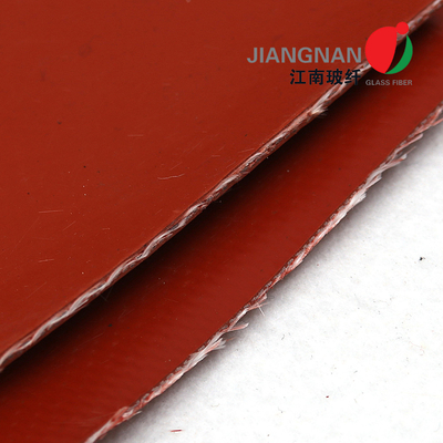 Tejido de fibra de vidrio de silicona resistente a la temperatura recubierto de caucho de silicona de una o dos caras