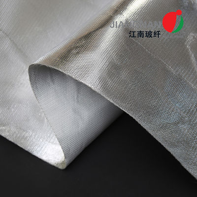 el papel de aluminio de 0.4m m laminó la tela de la fibra de vidrio corrosión anti de 9 micrones