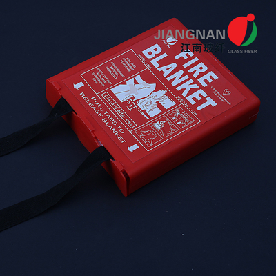 Manta ignífuga del fuego de la fibra de vidrio de la seguridad contra incendios para la manta anti del fuego de la protección de la emergencia