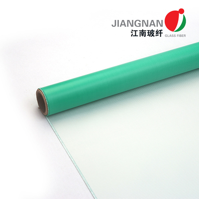 Capa colorida del silicón de 0.4m m para la tela ignífuga de la cortina de la barrera protectora del fuego