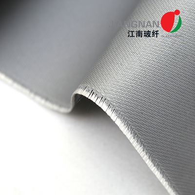 Tejido de fibra de vidrio recubierto de silicona de un lado - chaquetas aislantes térmicas extraíbles, material de mantas