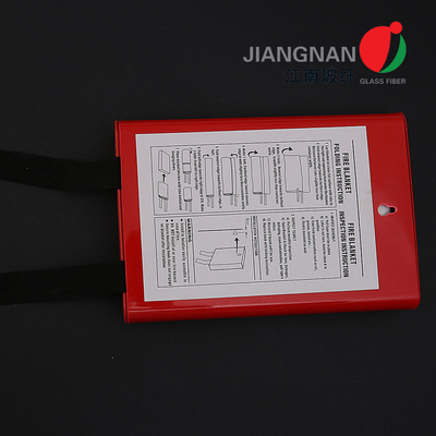 Paño 100% o silicón de la fibra de vidrio que cubre la manta resistente al fuego para el estado de preparación de la emergencia