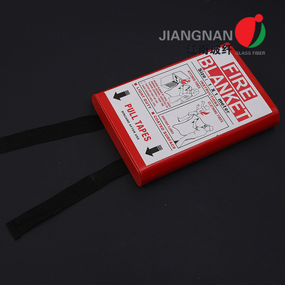 BSI de la manta del fuego de la emergencia y EN 1869 de LPCB BS 2019 bolsos suaves blancos certificados de la protección contra los incendios de la fibra de vidrio/caja dura