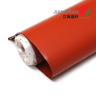 17 Oz Silicona Roja Revestida con Tejido de Fibra de Vidrio para Protección de Soldadura y Cobijas contra Incendios