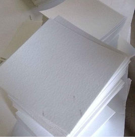 Paño de alta temperatura material de la fibra de cerámica de la fibra de vidrio de la caldera