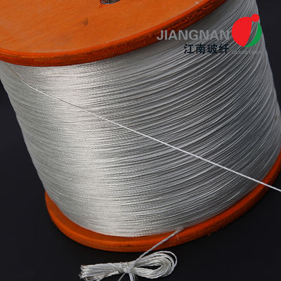 Hilo ignífugo aislado de la guita de la fibra de vidrio de 0.6m m