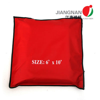 1000 manta de soldadura resistente de la manta 6x6Ft de la soldadura de la fibra de vidrio del grado