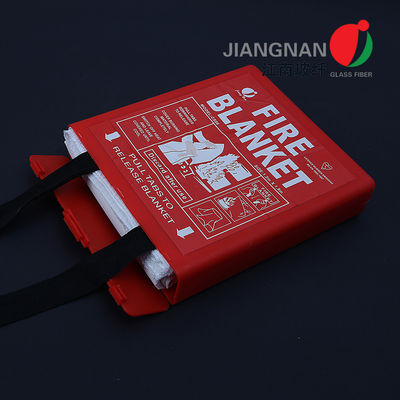 El silicón del doble del BSI Kitemark cubrió la manta anti CS06 del fuego de la fibra de vidrio con BS EN1869 2019 aprobadas