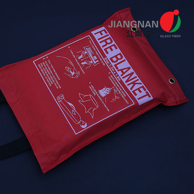 Manta resistente del fuego de la fibra de vidrio del BSI para la protección de la emergencia y el aislamiento de calor ignífugos