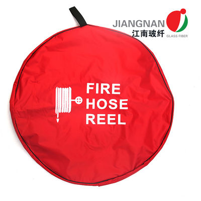 Cubierta roja del carrete de la manguera de bomberos del PVC de Reionforced usada para el carrete de la manguera de bomberos de la protección