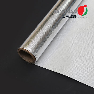 paño aluminizado 0.12m m del aislamiento de la fibra de vidrio para Marine Covers