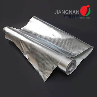Material de embalaje de fibra de vidrio impermeable recubierto de aluminio con fuerte reflexión de la luz