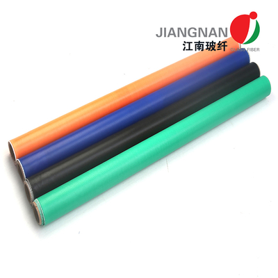 Flex Resistance Blanket Silicone Coated impregnó la fibra de vidrio 1/3 tela cruzada tejida